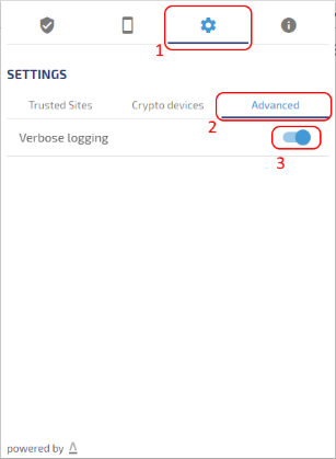 Enable verbose logging