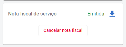 Cancel NFS-e