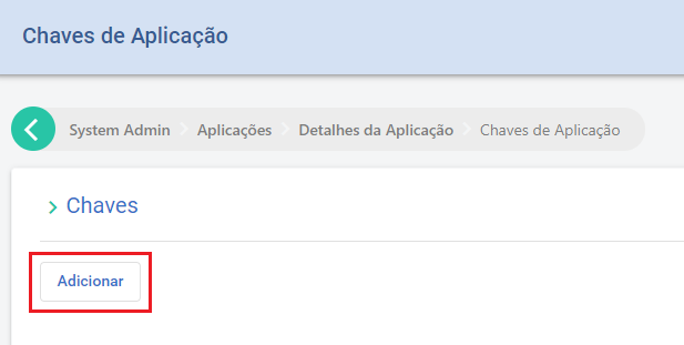 Application create key