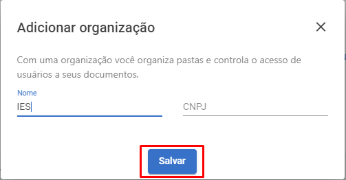 SaveOrganization